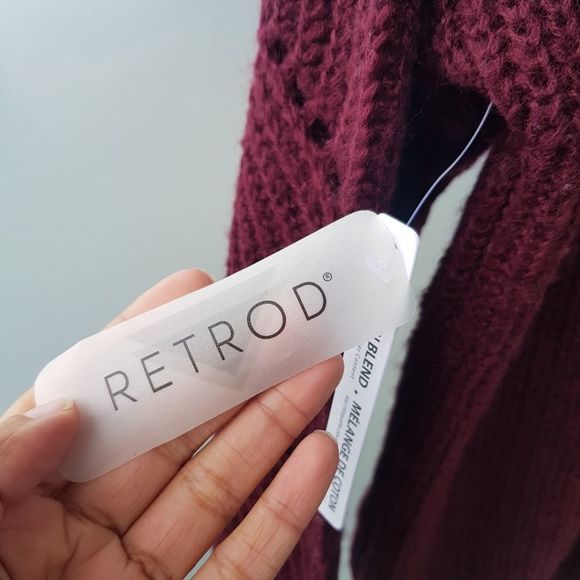 NWT Retrod oversized women warm and cozy sweater size small - Picture 7 of 9